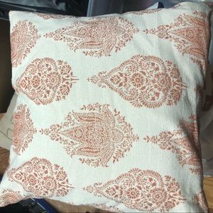 Pier 1 20 x 20 pillow. Good condition.